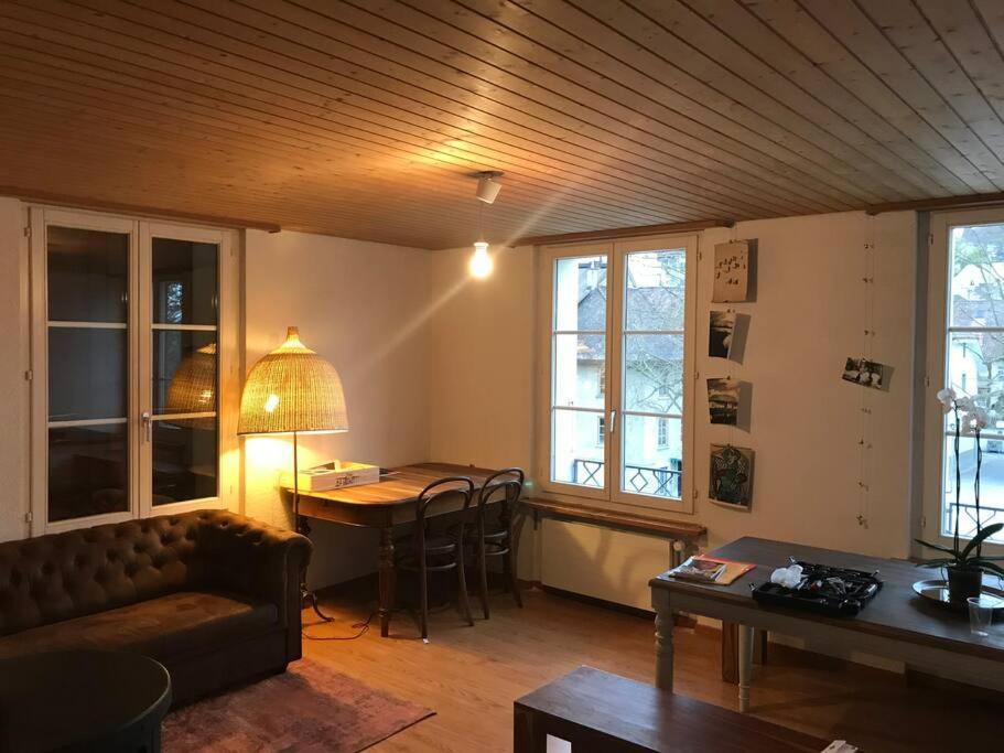 Ferienwohnung Simple Flat 72 M2 In The Centre Of Burgdorf With Private Parking Exterior foto
